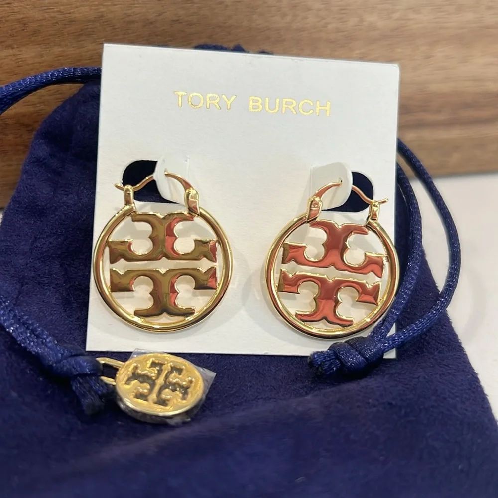 Tory Burch Miller Small Hoop.